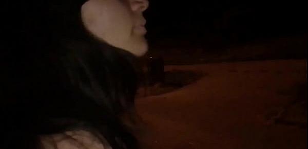  A stranger recognized me on the street and offered to do a blowjob. I agreed and swallowed his cum. TATTOOSLUTWIFE